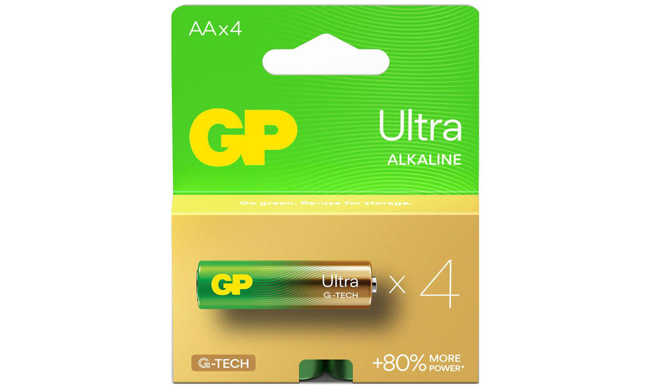 Baterie GP Ultra wygląd