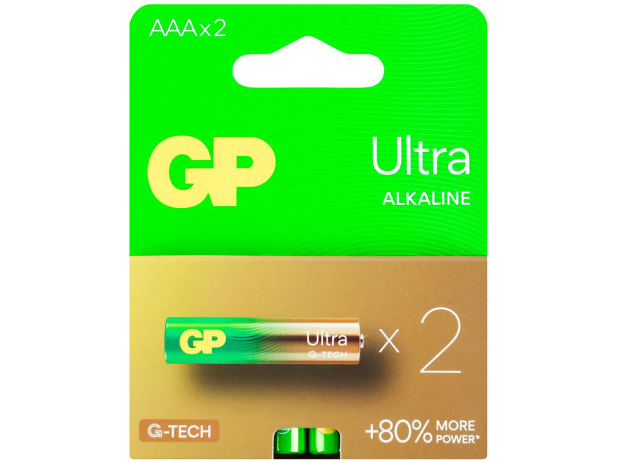 Baterie GP Ultra AAA/LR03 wygląd