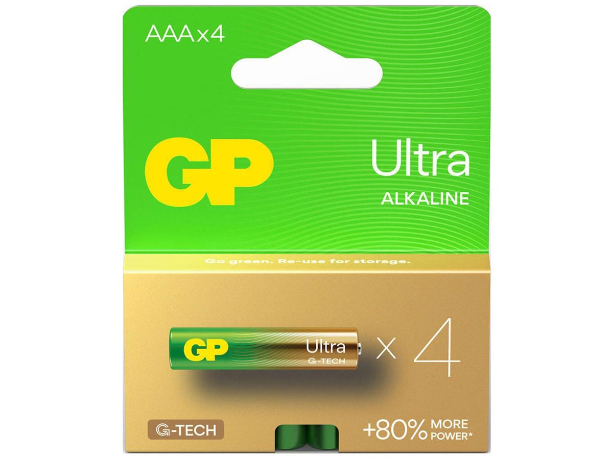 Baterie GP Ultra AAA/LR03 wygląd