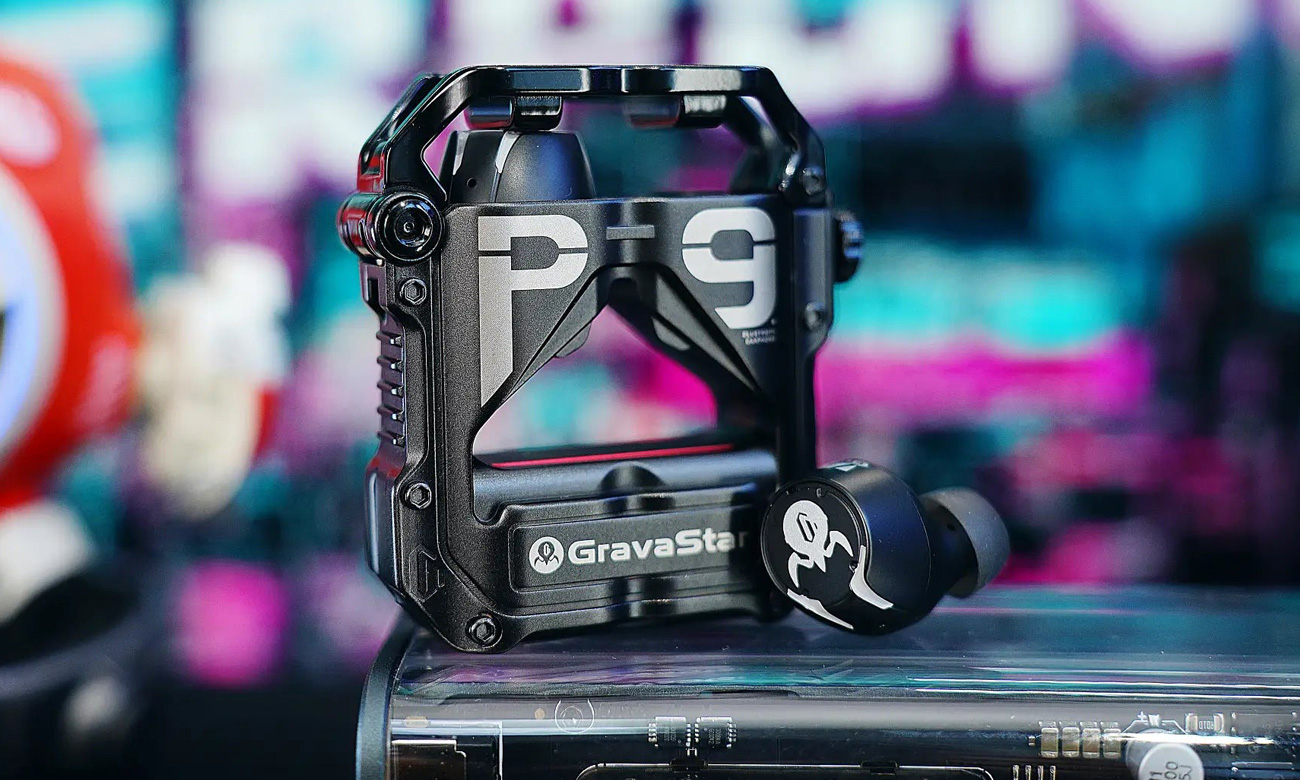 Słuchawki bezprzewodowe Gravastar Sirius Pro Black - Grafika lifestyle