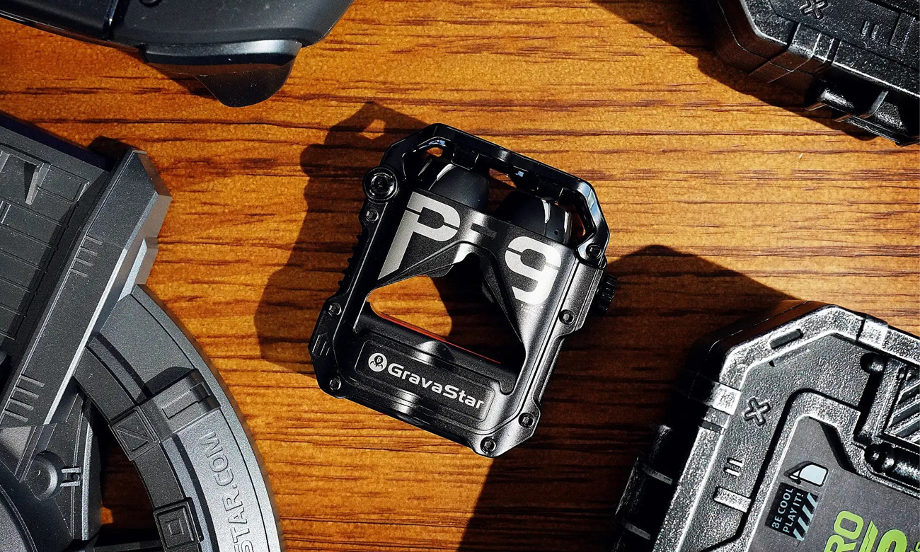 Słuchawki bezprzewodowe Gravastar Sirius Pro Black - Grafika lifestyle