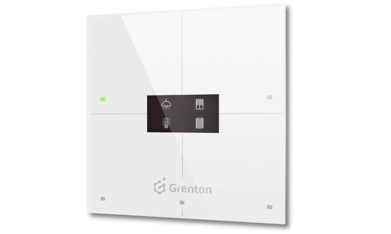 Dotykowy panel ścienny Grenton Smart Panel Biały