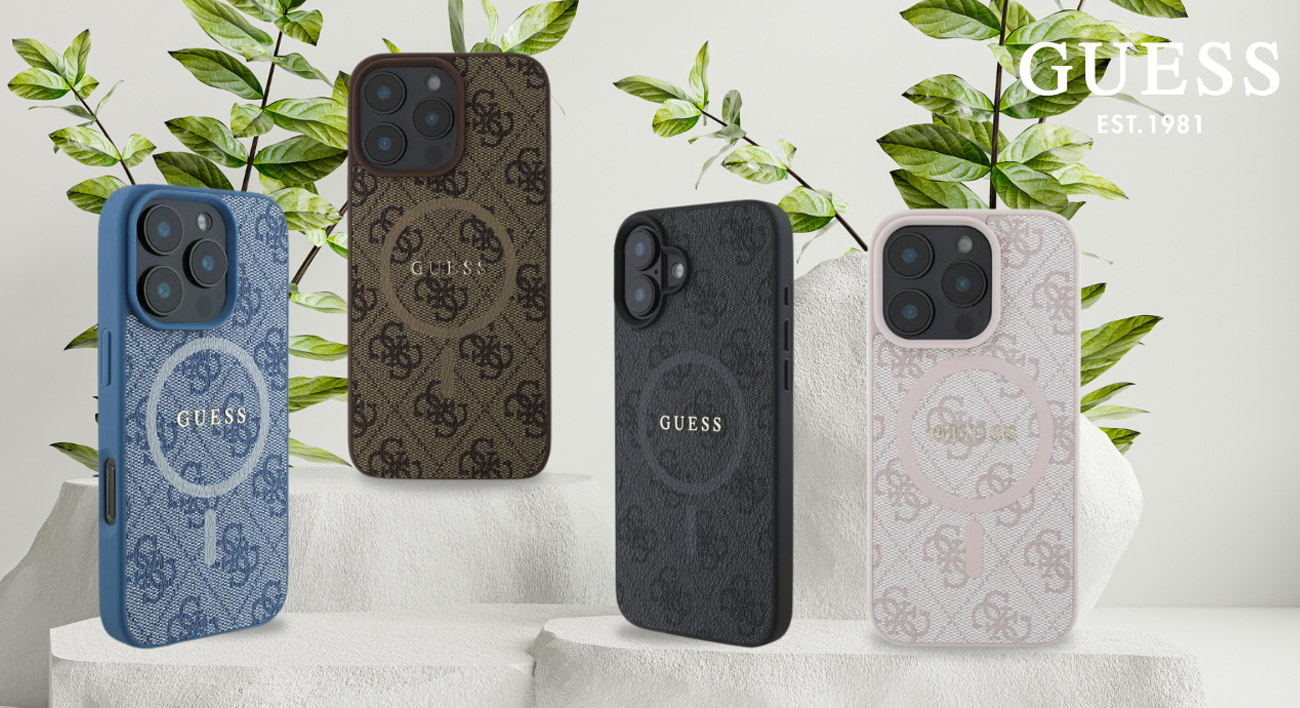 Coque Guess Pour IPhone 17 Pro - Design 4G Classic Logo, Cuir Synthétique, Protection Renforcée, Noir