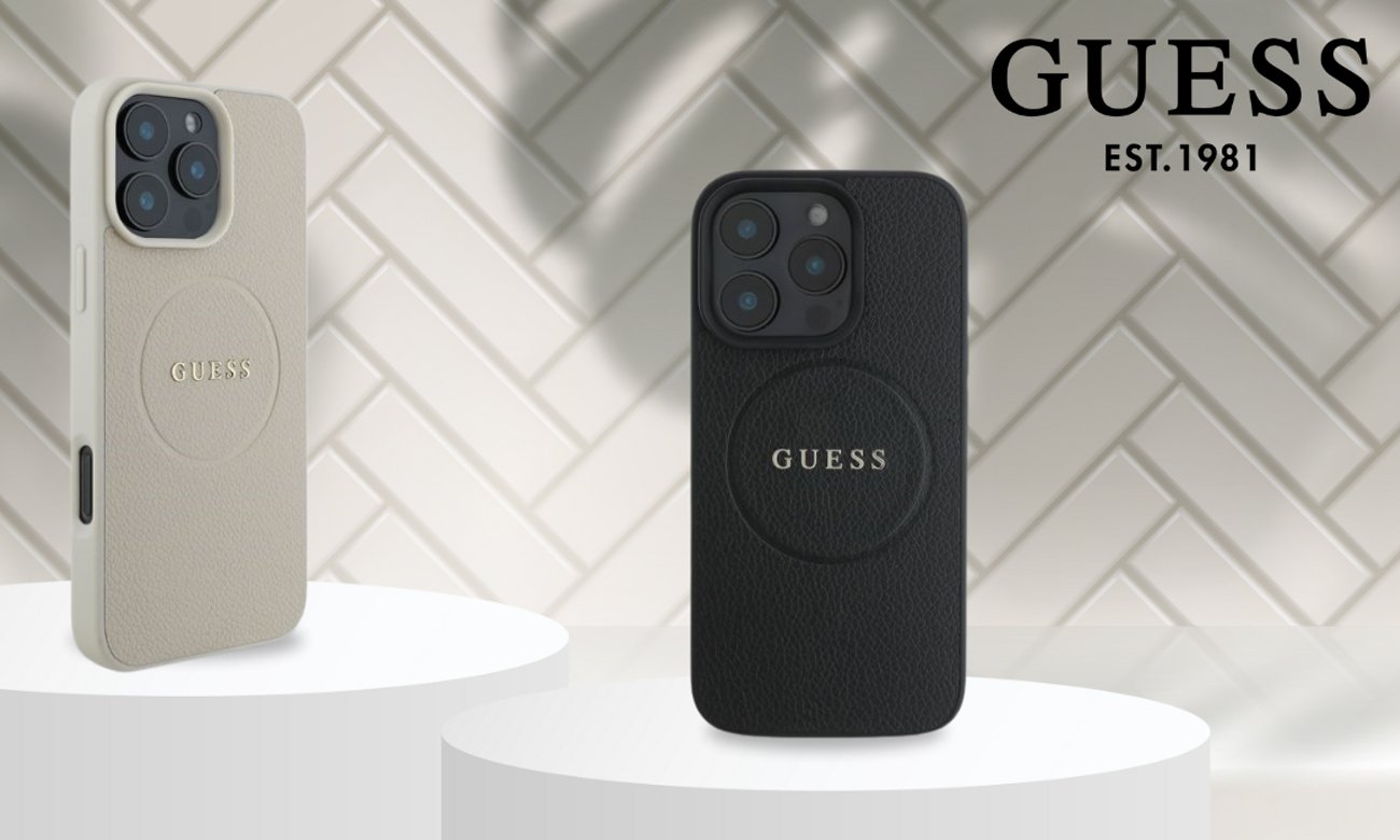 Etui Guess Grained Ring do iPhone 16 Plus różowy