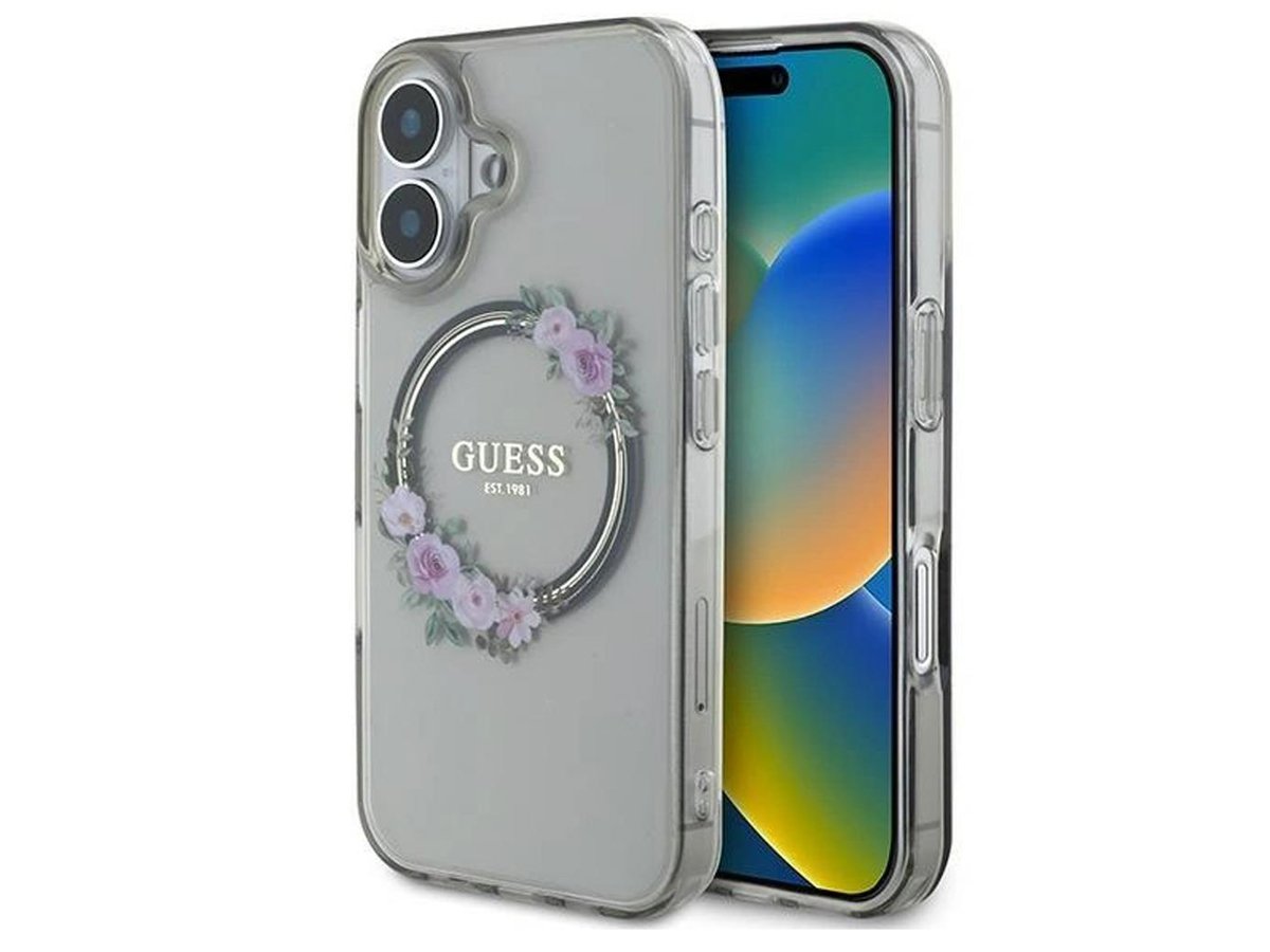 Guess IML Flowers Wreath widok z przodu i tyłu