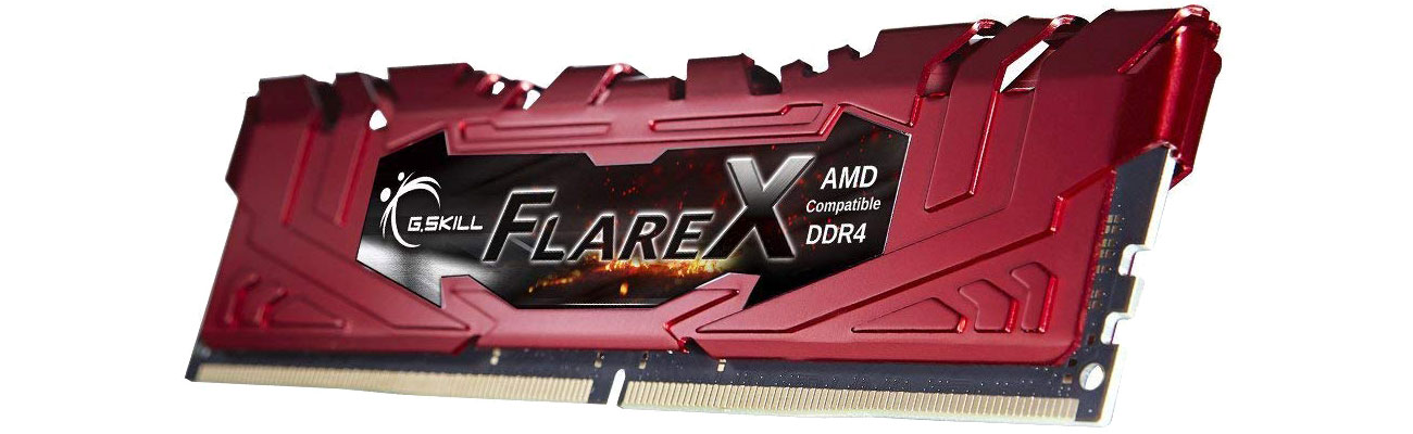 Pamięć RAM DDR4 FlareX Black Ryzen Red