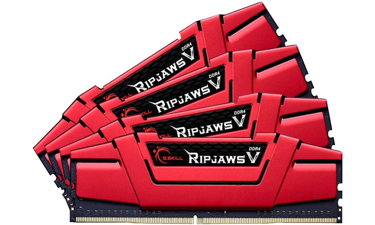 32GB 3000MHz Ripjaws V Red CL15 (4x8192)
