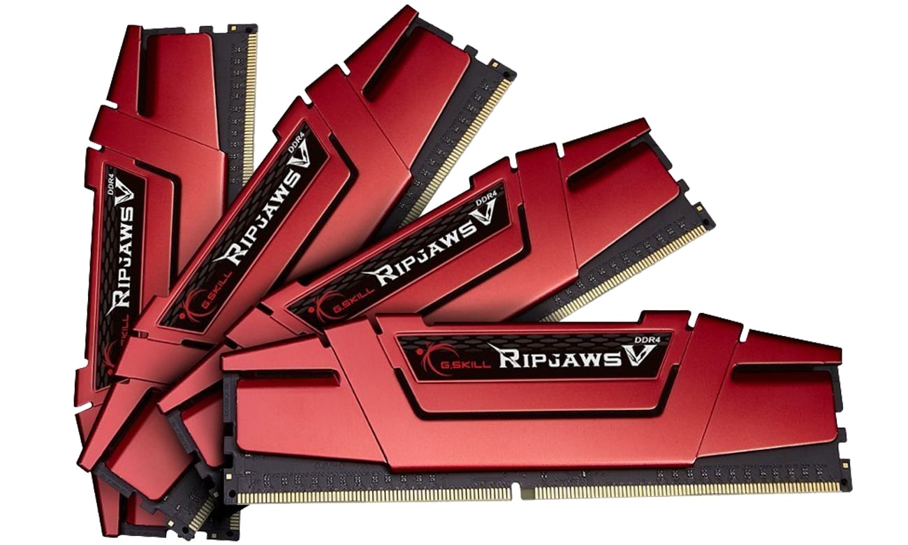 32GB 3000MHz Ripjaws V Red CL15 (4x8192)