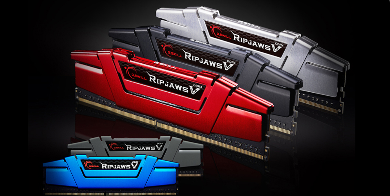 G.SKILL 8192MB 3000MHz RipjawsV CL15 RED