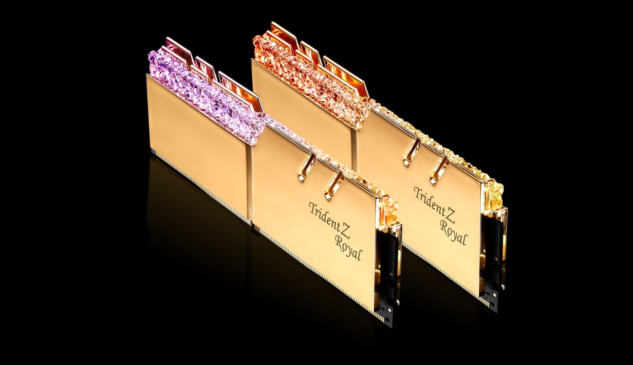 G.SKILL Trident Z Royal Gold Aluminiowe radiatory