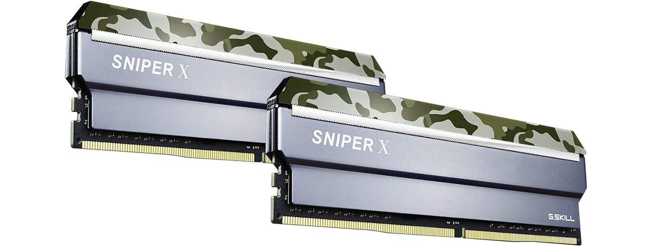 Pamięć RAM DDR4 G.SKILL Sniper X Classic Camo F4-2400C17D-16GSXF