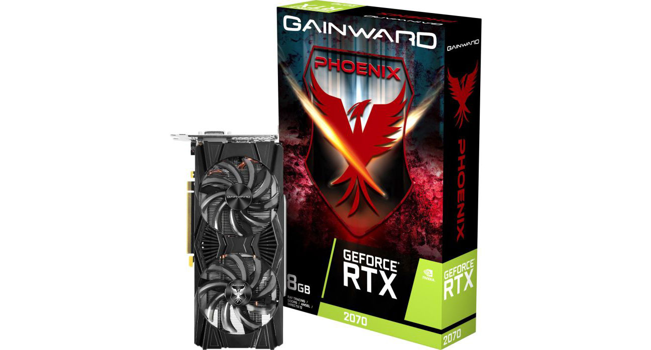 Karta graficzna NVIDIA Gainward GeForce RTX 2070 Phoenix 8GB GDDR6 426018336-4245