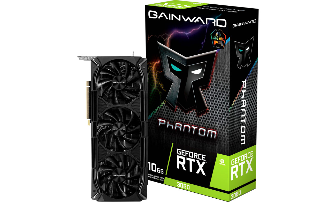 Gainward GeForce RTX 3080 Phantom+ 10GB GDDR6X