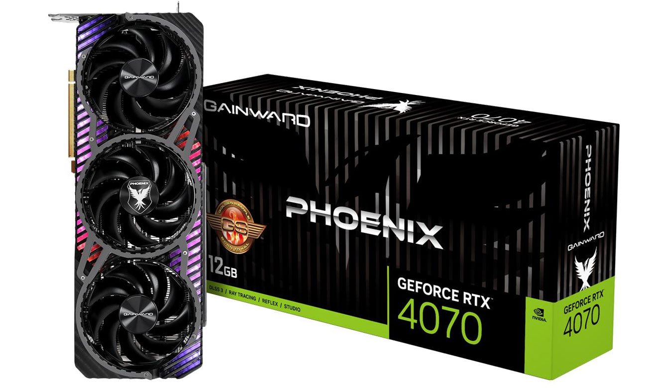 Gainward GeForce RTX 4070 Phoenix 12 GS GB GDDR6X