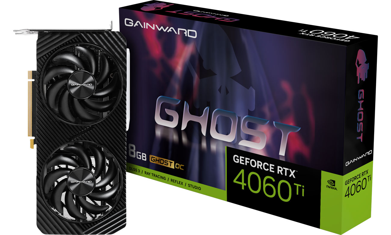 Gainward GeForce RTX 4060 Ti Ghost 8 ГБ GDDR6