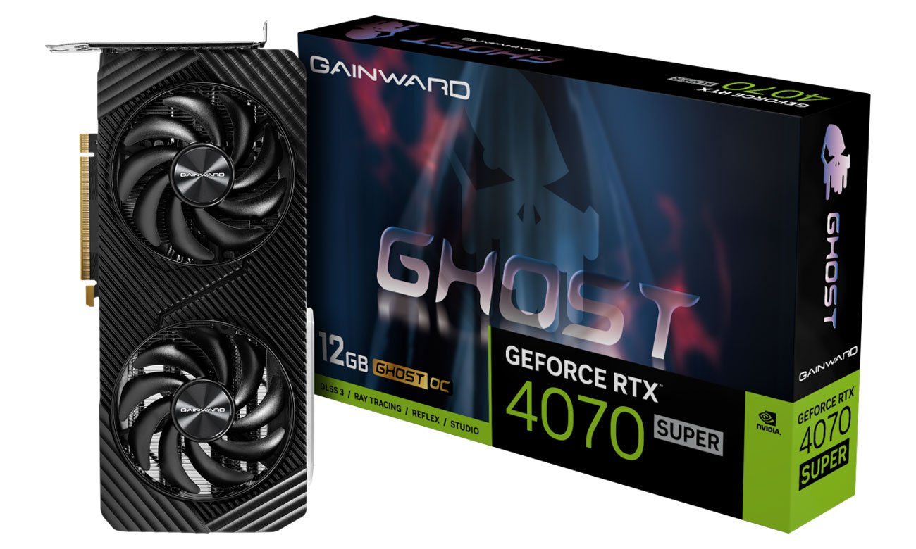 Gainward GeForce RTX 4070 Super Ghost OC 12 ГБ GDDR6X