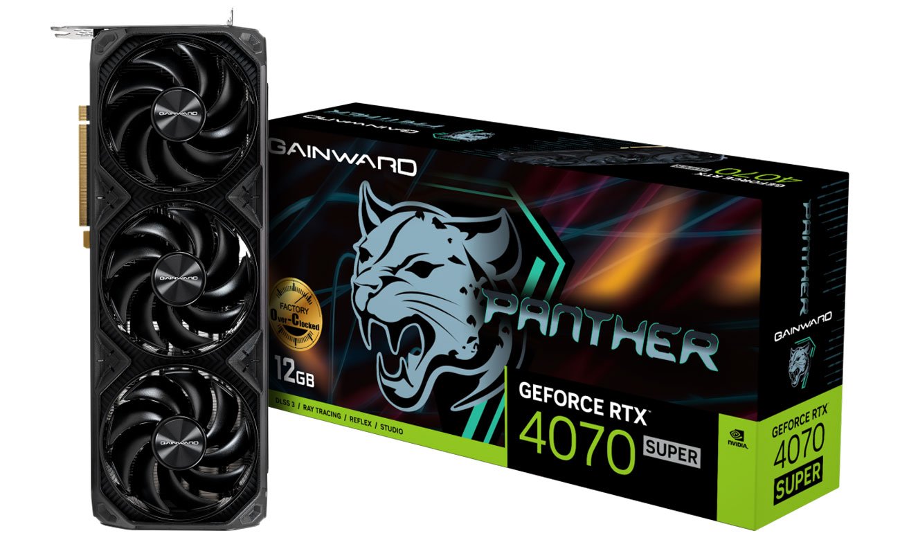 Gainward GeForce RTX 4070 Super Panther OC 12 ГБ GDDR6X