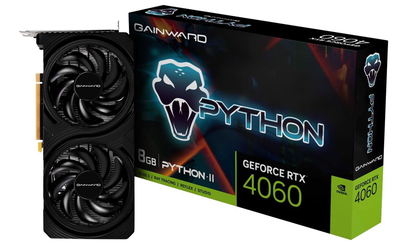 Gainward GeForce RTX 4060 Python II 8 GB GDDR6