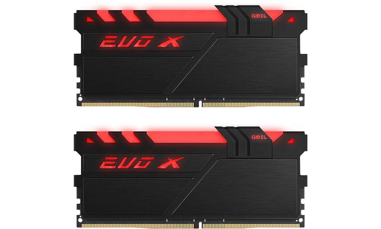 Geil 16GB 2400MHz Evo X RGB LED CL16 (2x8GB) GEXB416GB2400C16DC