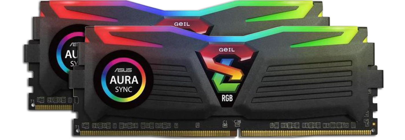 Pamięć RAM DDR4 GeIL 16GB 2400MHz Super Luce CL16 (2x8GB)