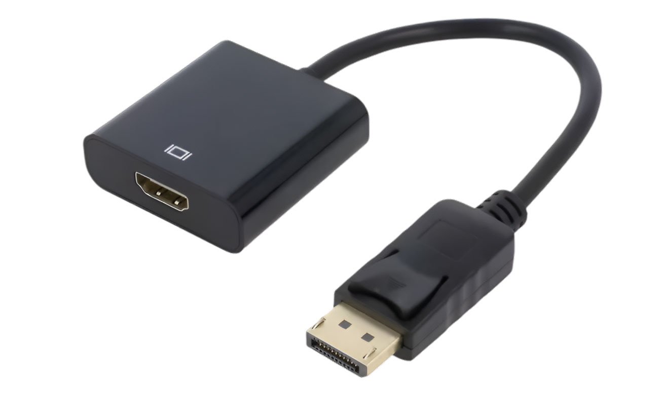 Gembird A-DPM-DVIF Adapter Display port męski do HDMI żeński