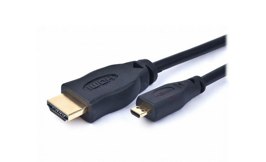 Kabel HDMI Gembird HDMI/HDMI Micro v1.4 1.8m A-D pozłacany CC-HDMID-6
