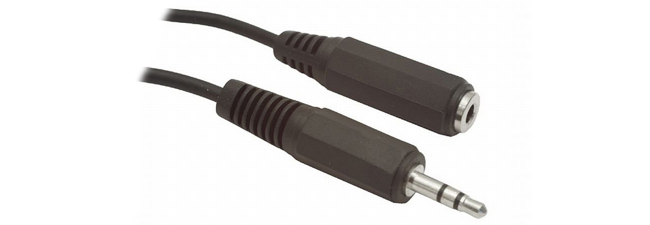 Kabel audio Gembird minijack->minijack M/F 1,8m przedłużacz CCA-423-6