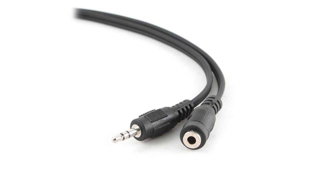 Kabel audio Gembird minijack->minijack M/F 1,5m przedłużacz wygoda funkcjonalnosc