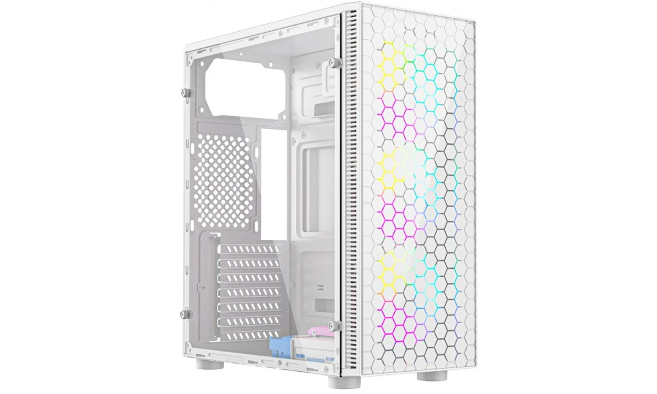 Obudowa Gembird Fornax 500 White