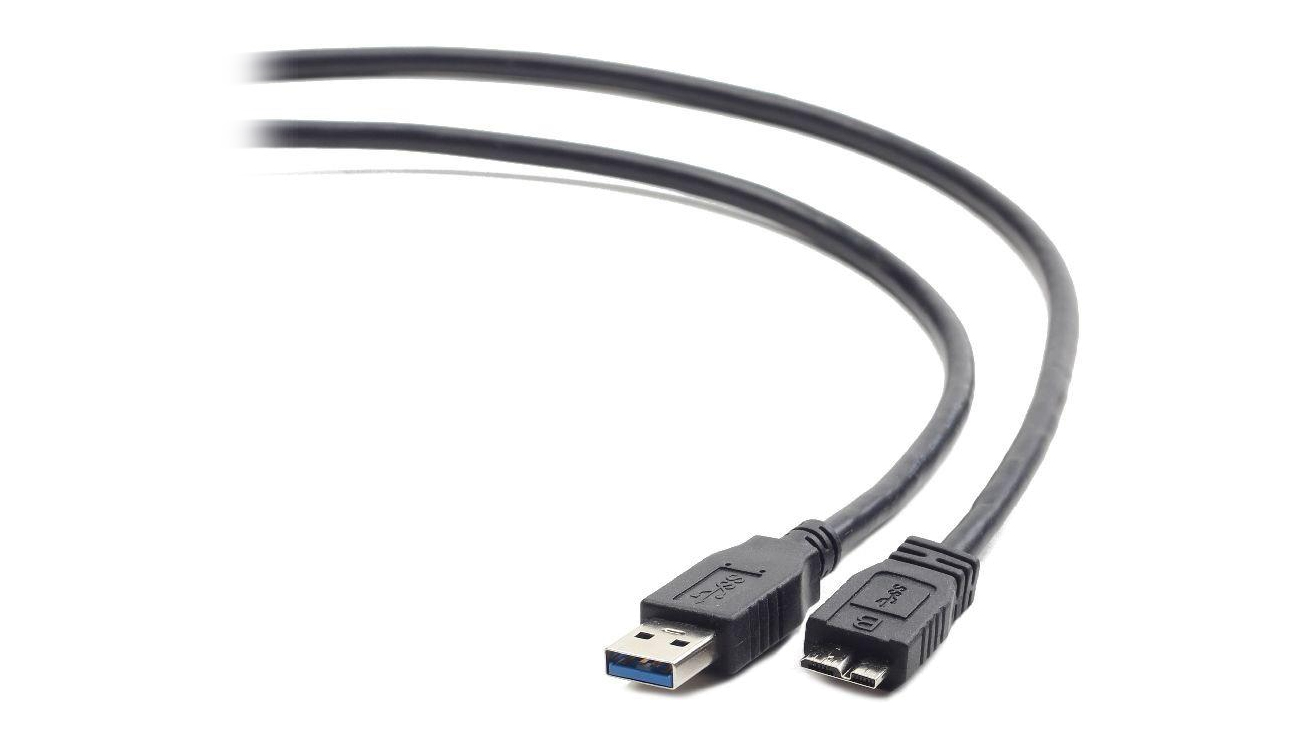 Kabel USB Gembird micro USB/USB 3m USB 3.0 czarny
