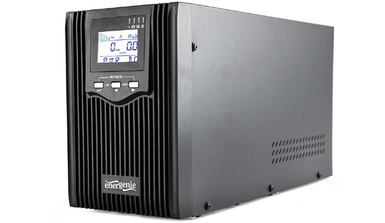 Zasilacz awaryjny Gembird UPS 2000VA Line-in 3xC13 2xSchuko USB RJ-45