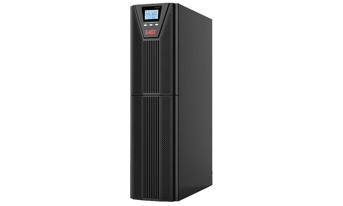 UPS Gembird Zasilacz UPS 10000VA On-Line widok z przodu pod kątem