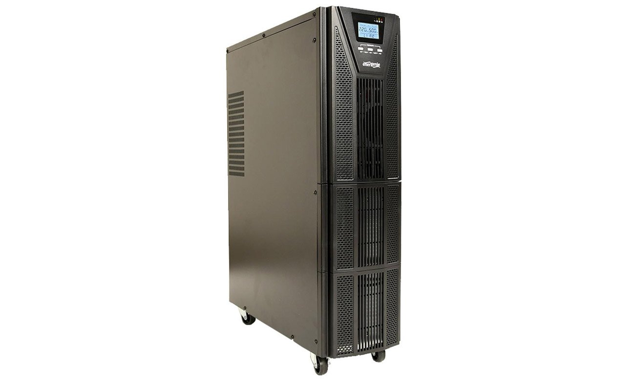 UPS Gembird Zasilacz UPS 6000VA On-Line widok z przodu pod kątem