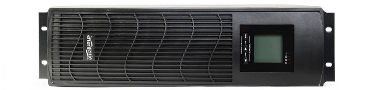 Gembird Energenie Rack 1800W LCD widok z przodu