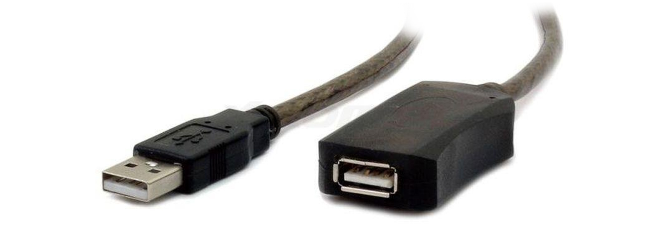 Kabel USB Gembird AM-AF 5m USB 2.0 czarny