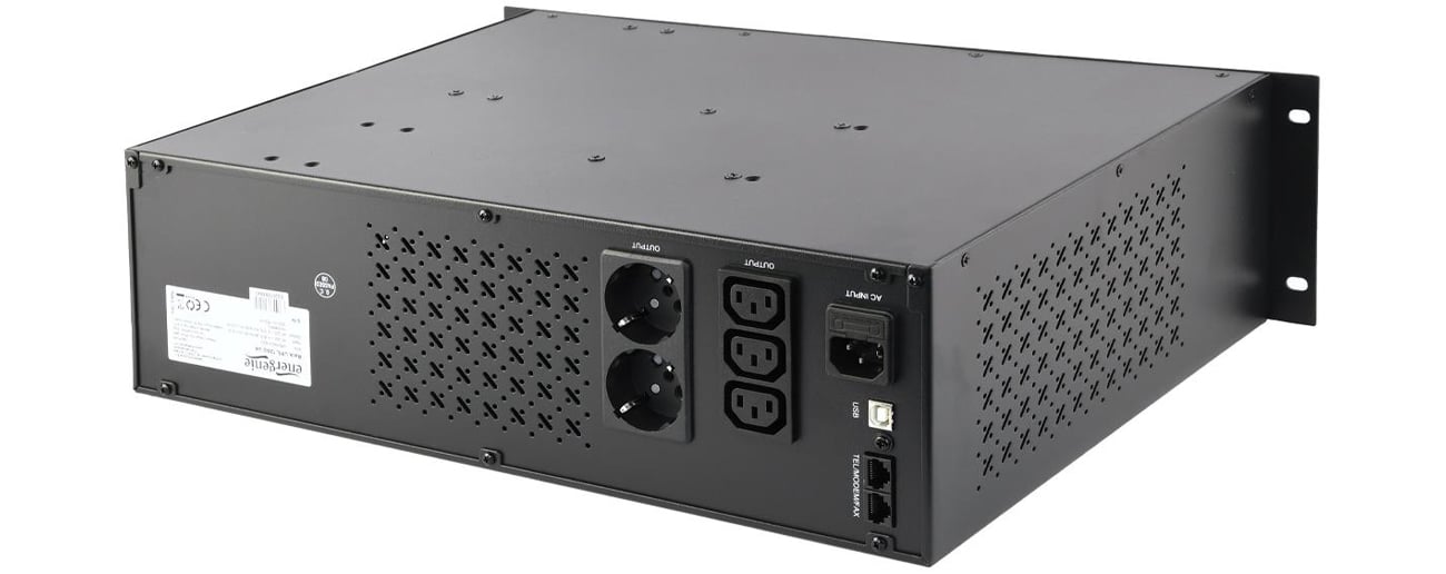 Gembird Rack UPS Line-in tył