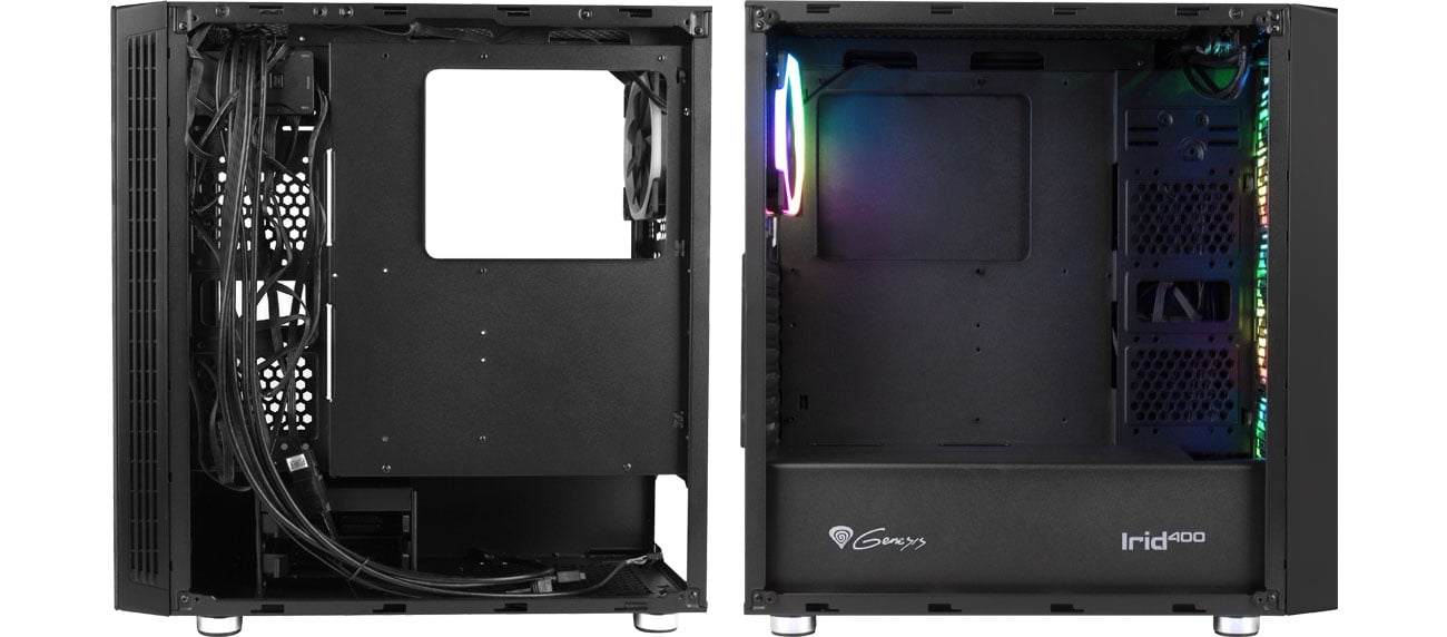 Genesis Irid 400 RGB - Wnętrze
