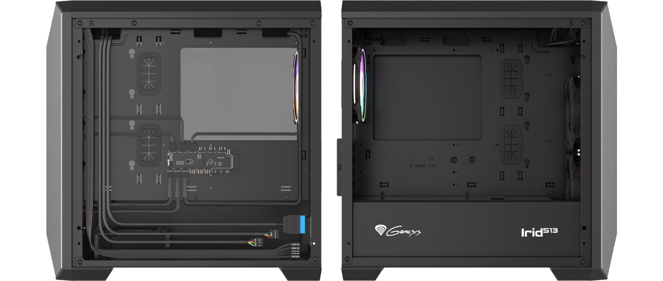 Genesis Irid 513 ARGB - Wnętrze