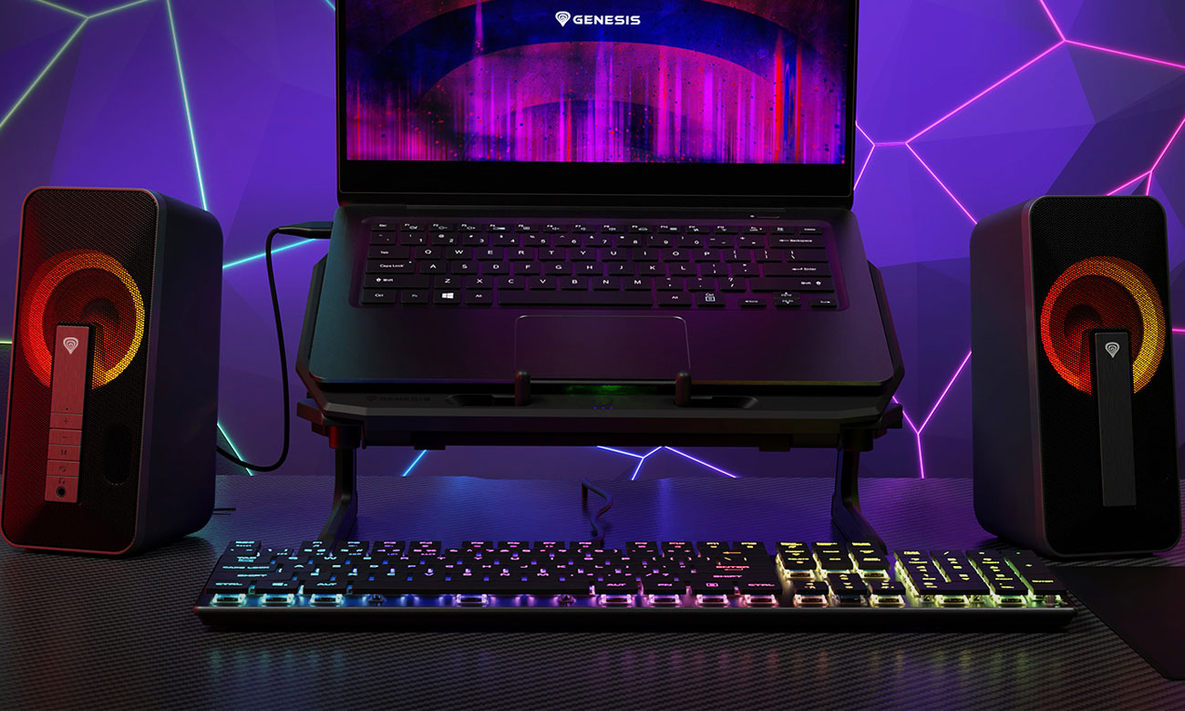 Głośniki Genesis Helium 100BT RGB USB