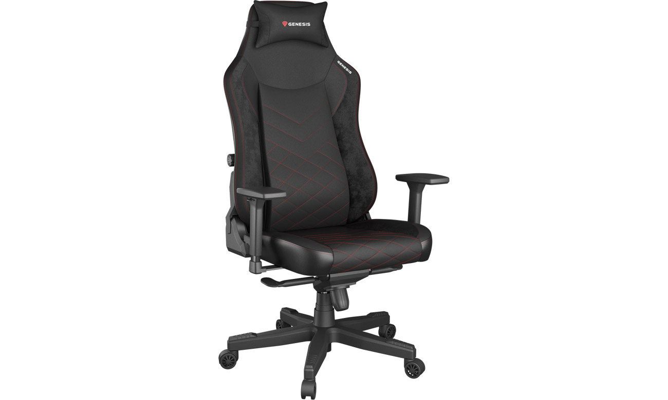 Fotel gamingowy Genesis Nitro 890 Czarny - Widok od przodu pod kątem