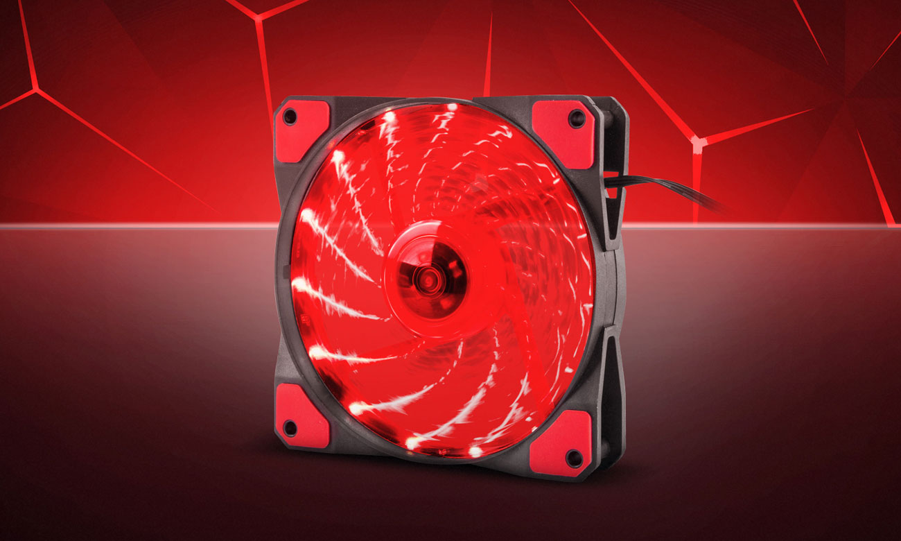 Wentylator do komputera Genesis Hydrion 120 Red 120mm NGF-1166