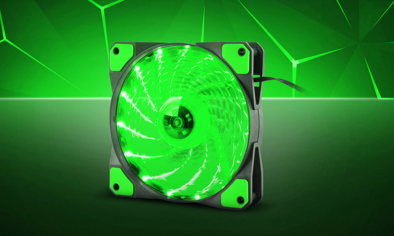 Wentylator do komputera Genesis Hydrion 120 Green 120mm NGF-1168