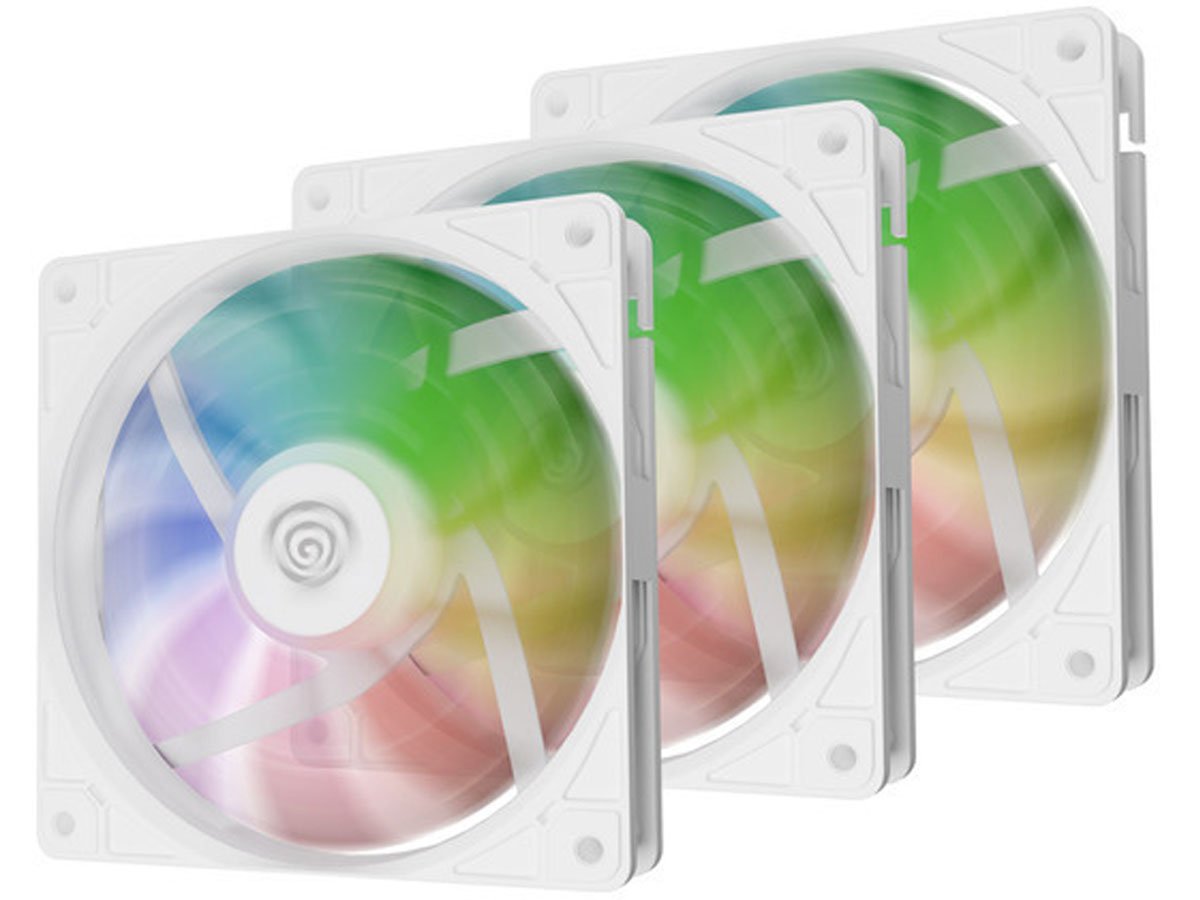 Wentylator Genesis Oxal ARGB Triple Pack 3x120mm White
