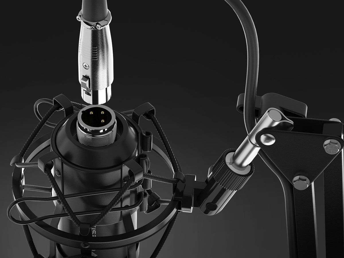 Mikrofon Genesis Radium 300 Studyjny XLR - Grafika lifestyle