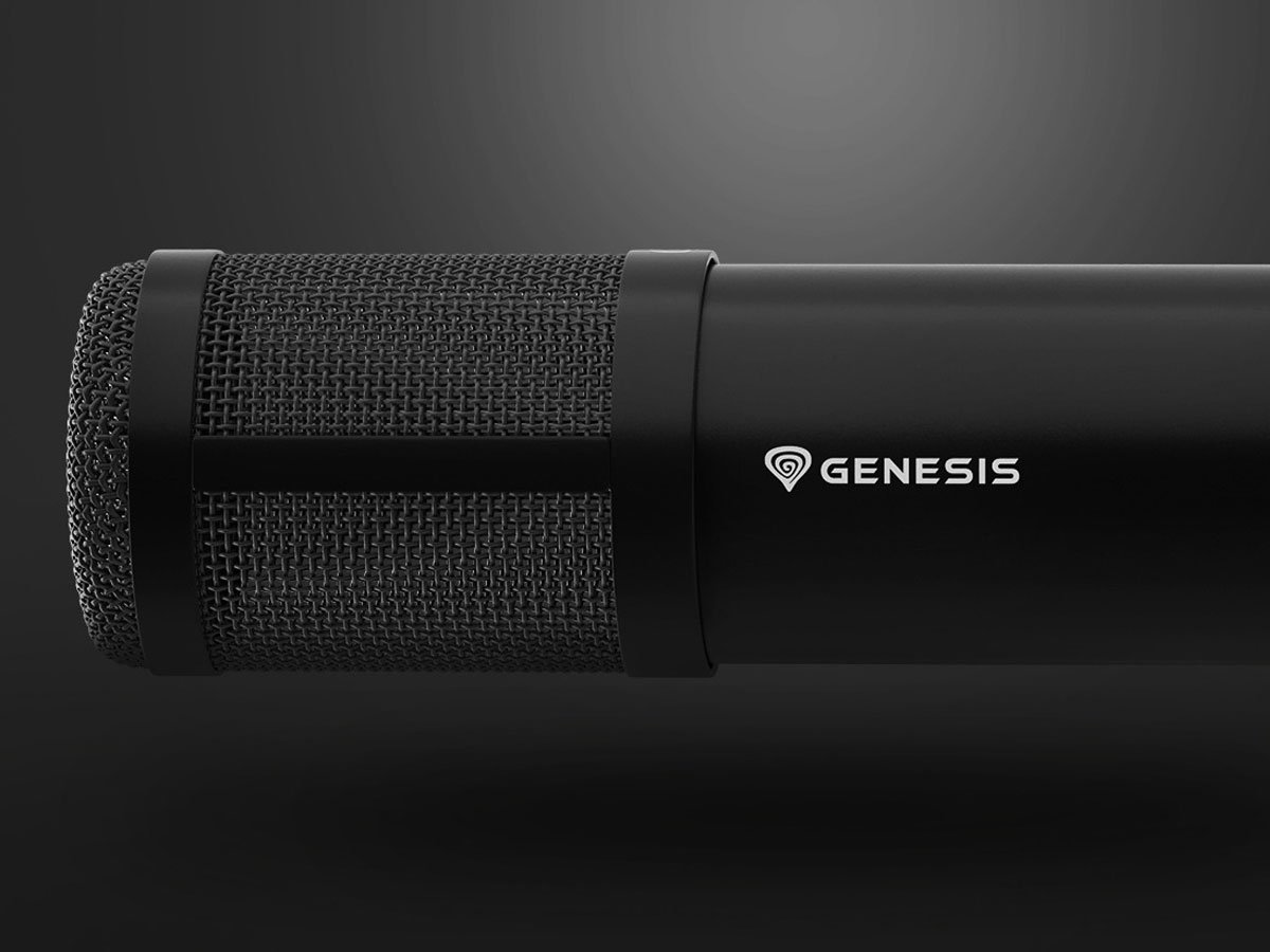 Mikrofon Genesis Radium 300 Studyjny XLR - Grafika lifestyle