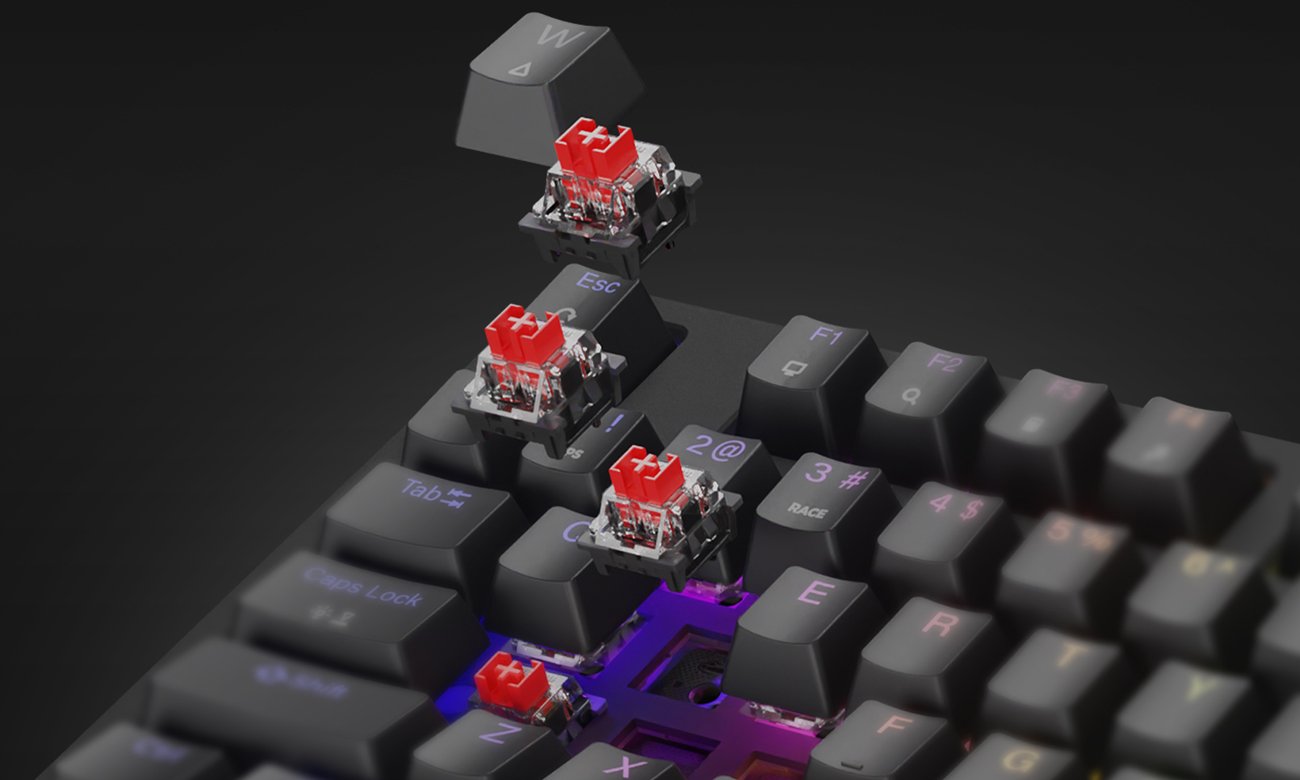 Genesis THOR 230 TKL US OUTEMU RED