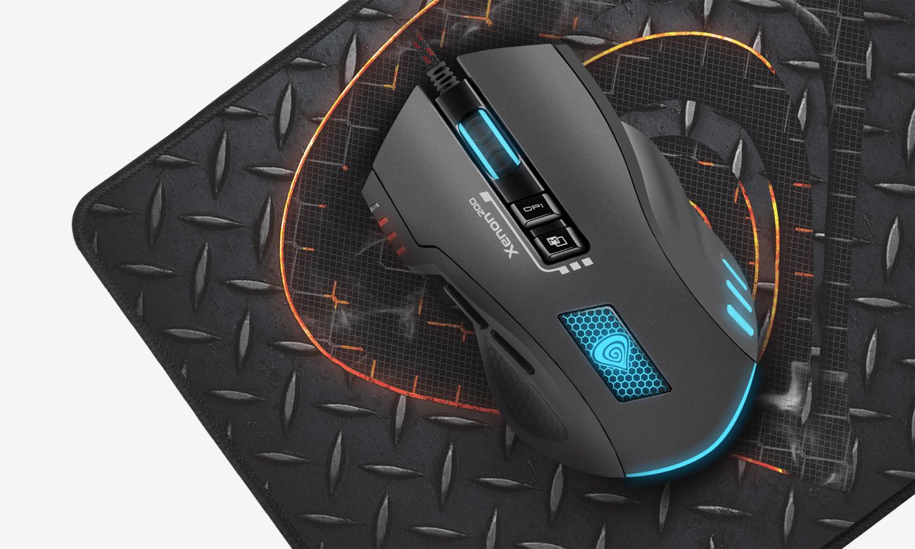 Genesis Xenon 200 Podświetlenie RGB