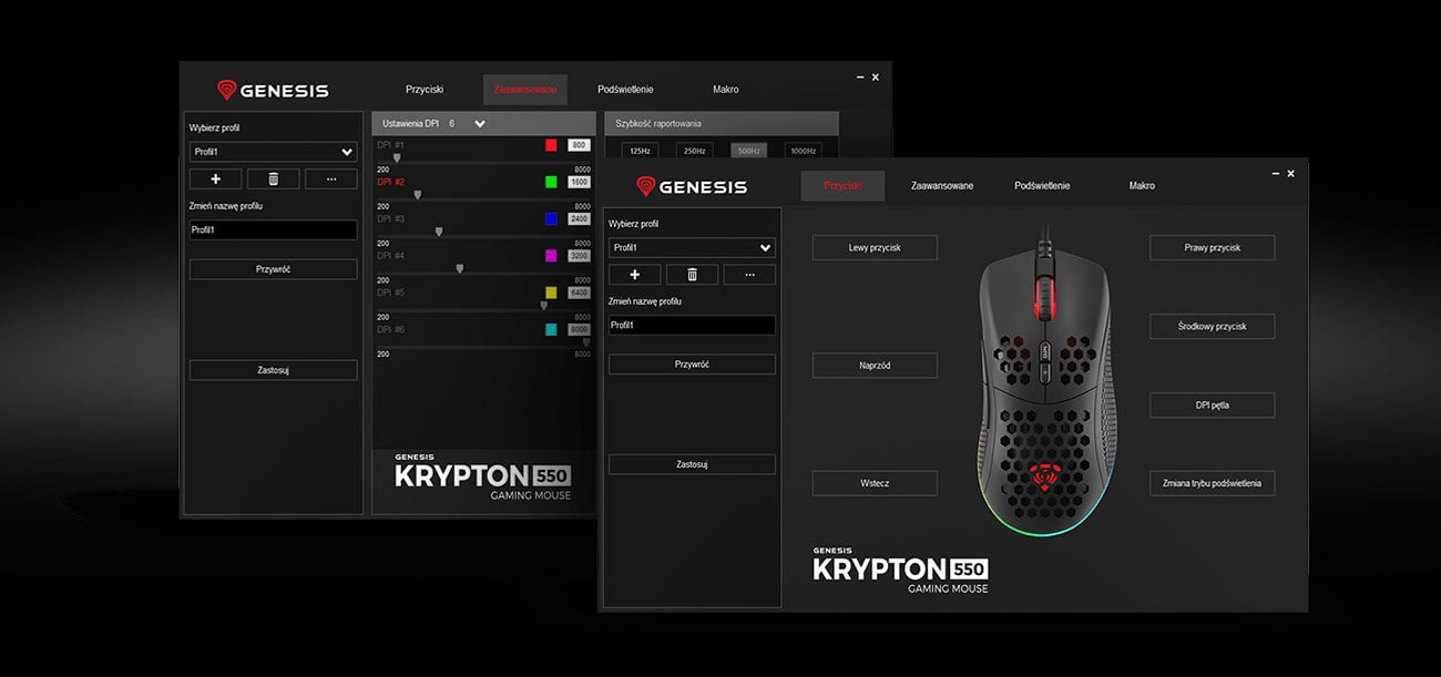 Genesis Krypton 550 Oprogramowanie