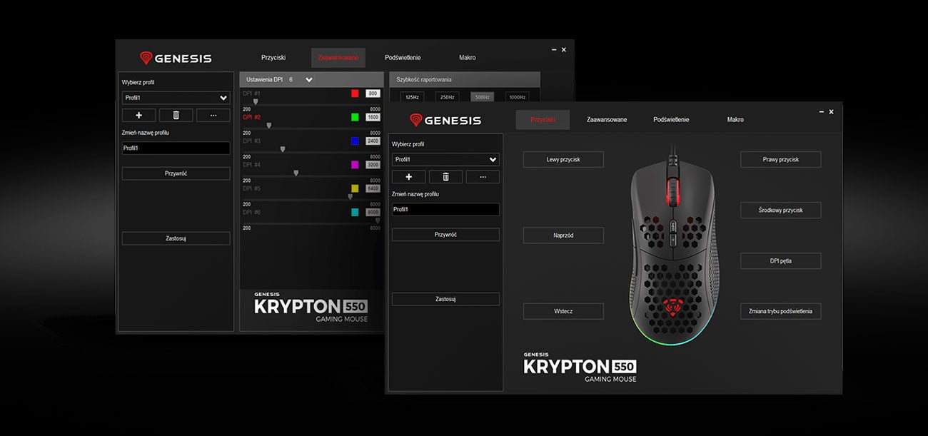 Genesis Krypton 550 Oprogramowanie
