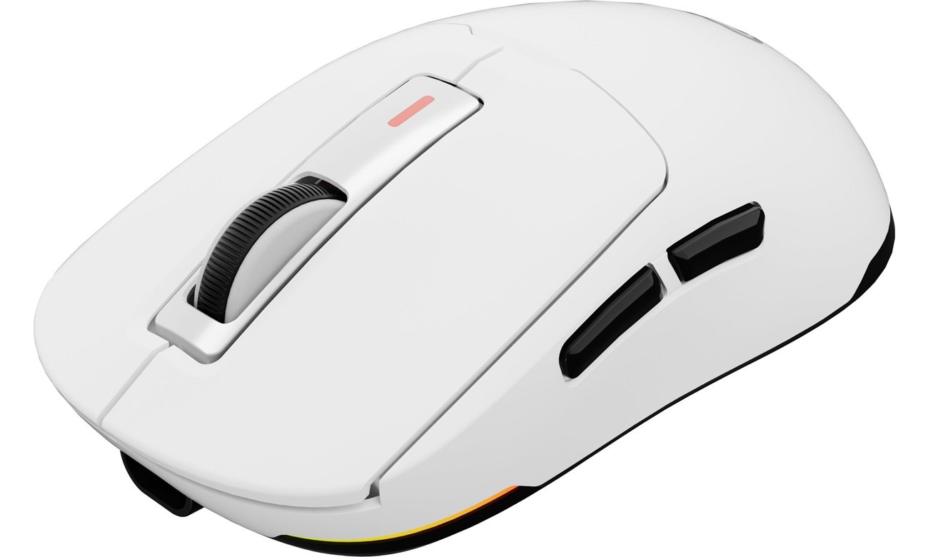 Gaming-Maus Genesis Zircon 660 weiß